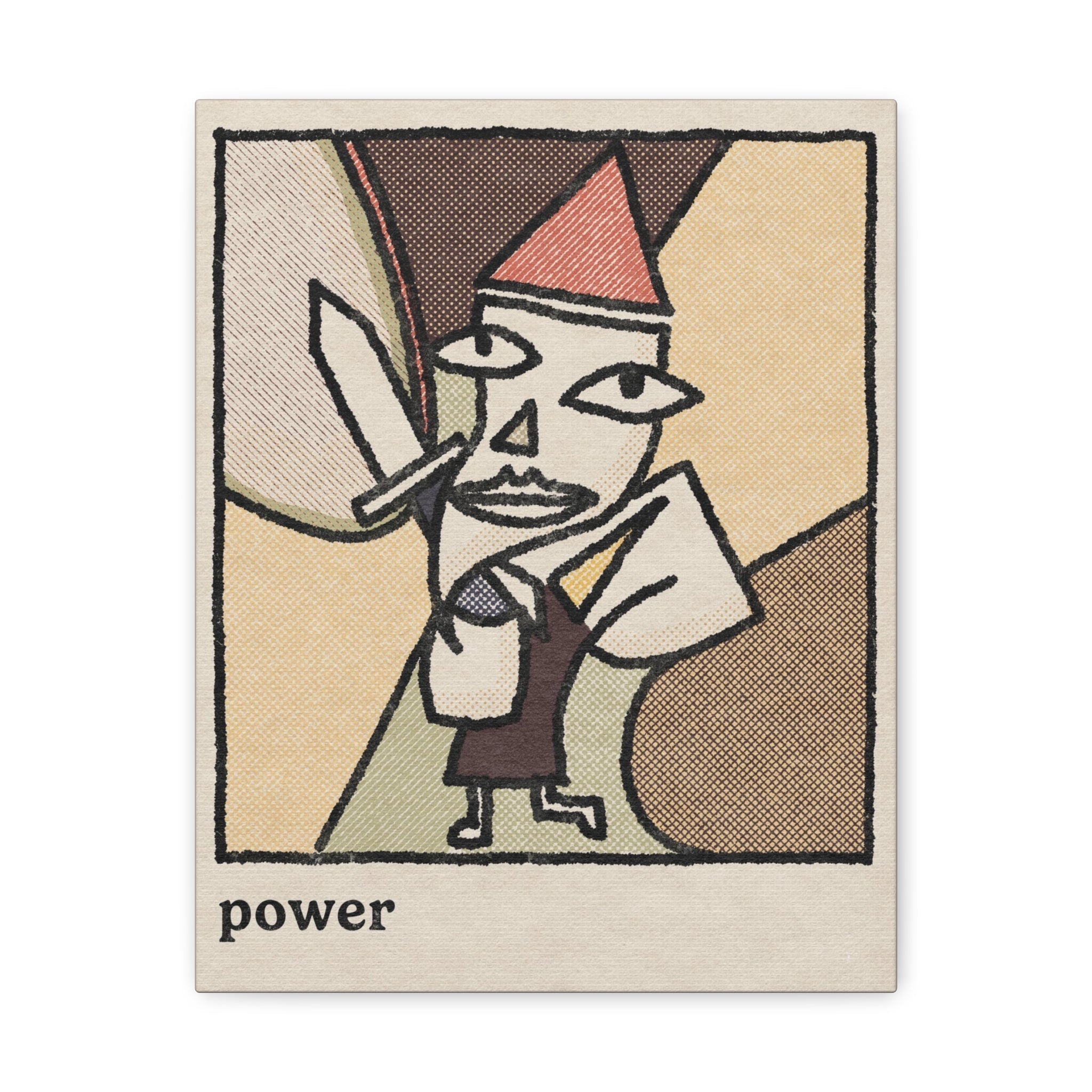 Power | Canvas Gallery Wrap - Canvas - Ace of Gnomes - 12556130855124708828
