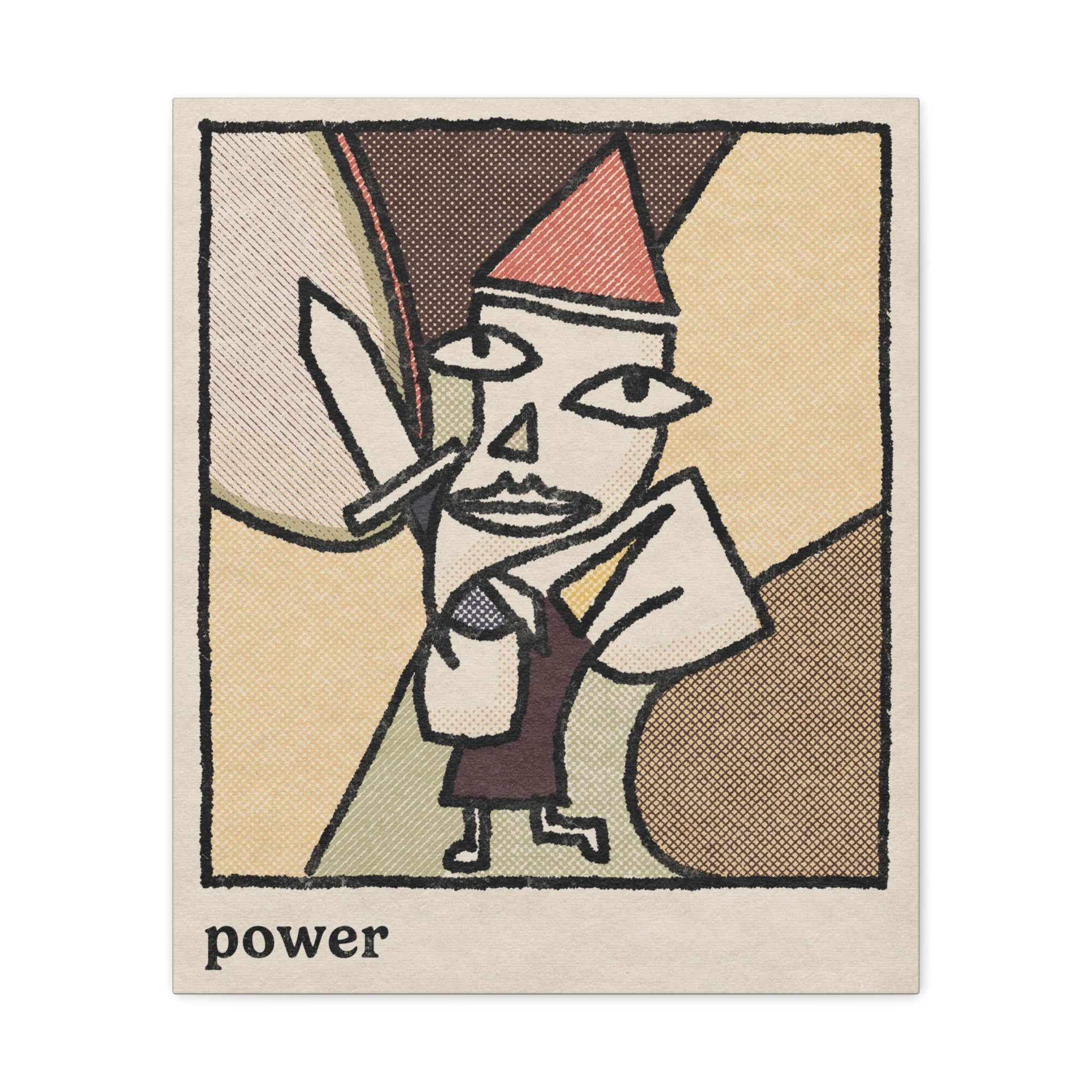 Power | Canvas Gallery Wrap - Canvas - Ace of Gnomes - 42978219858451587961