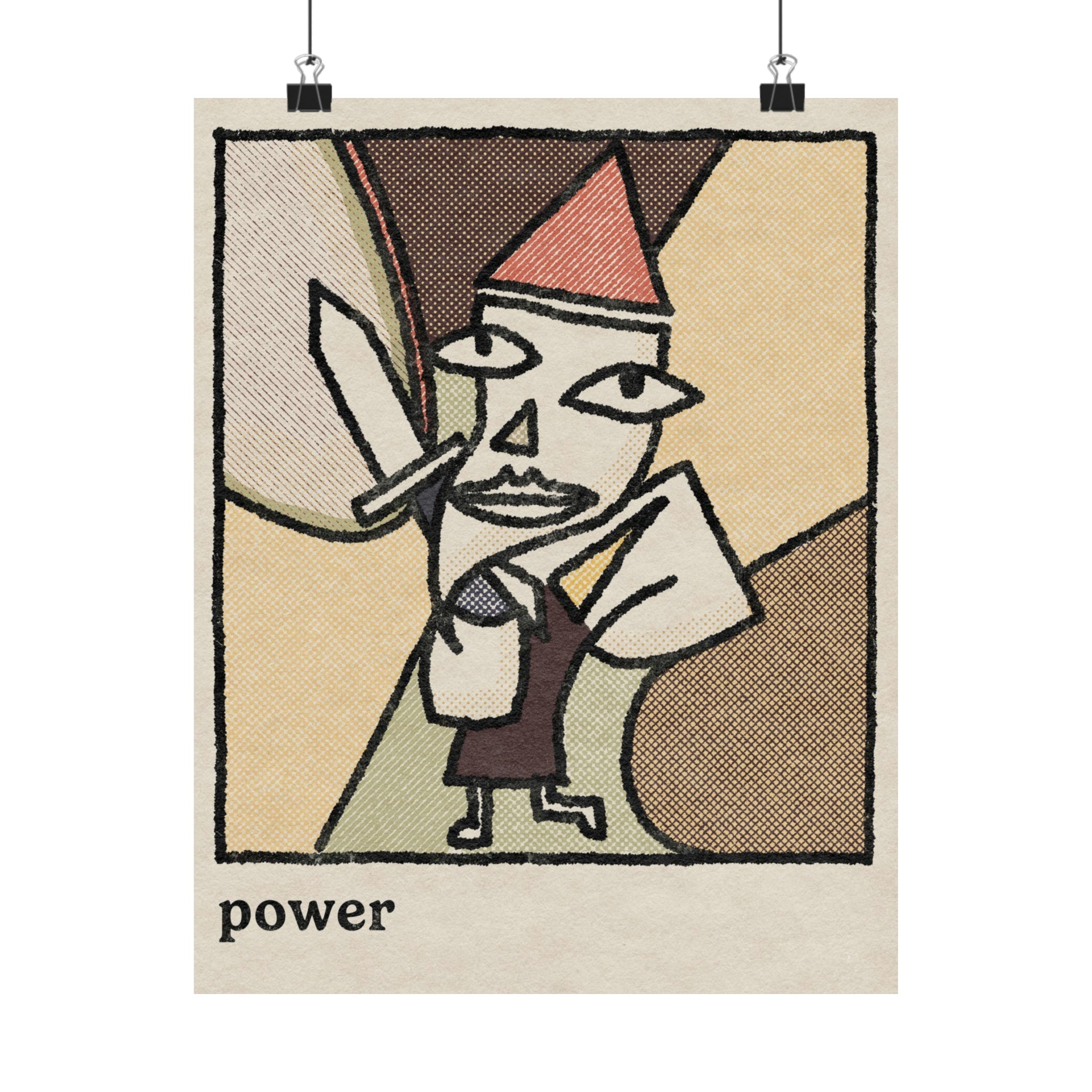 Power | Premium Matte Poster - Poster - Ace of Gnomes - 16550456613351044923