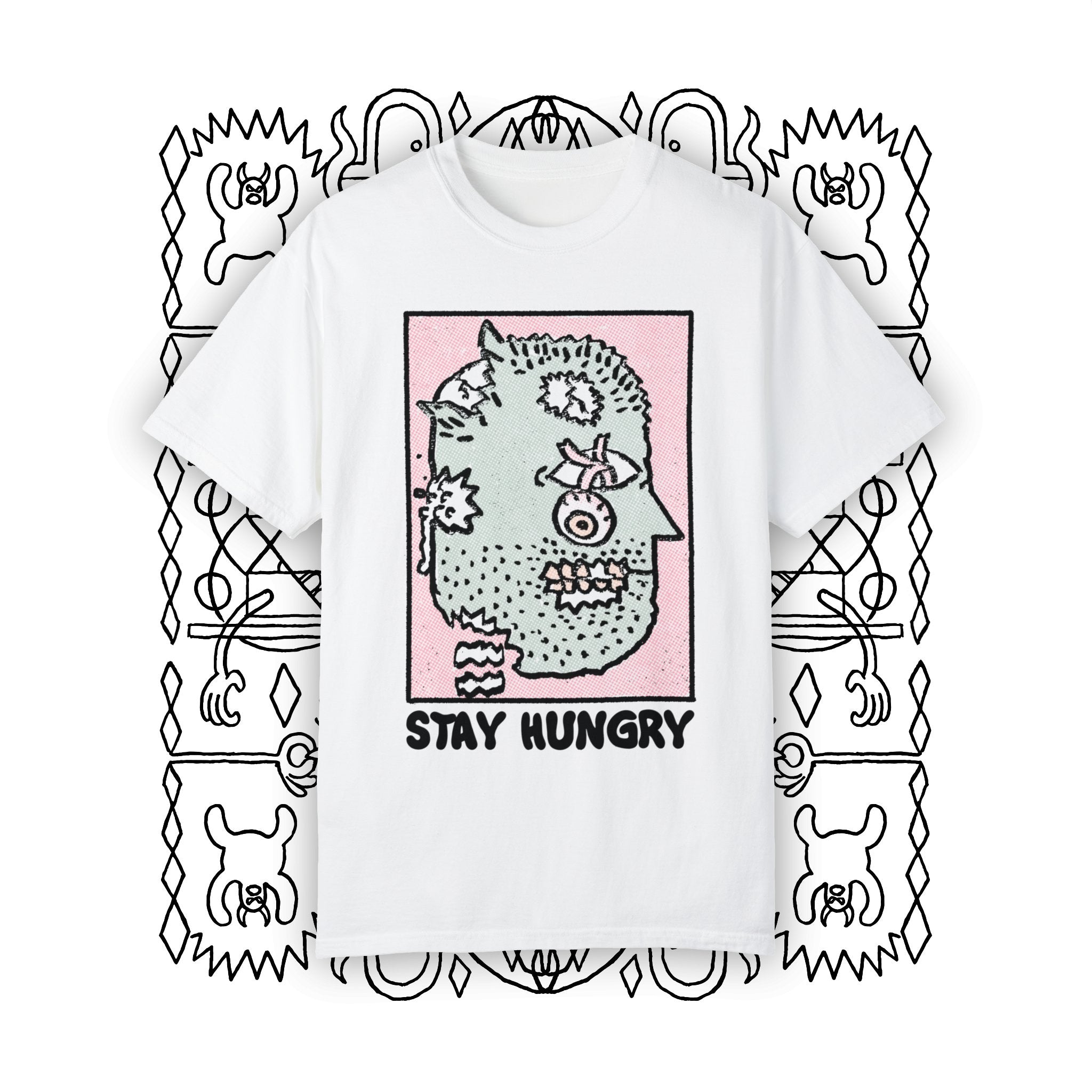 Stay Hungry | Comfort Colors Premium T-shirt - T-Shirt - Ace of Gnomes - 21604968535233729512