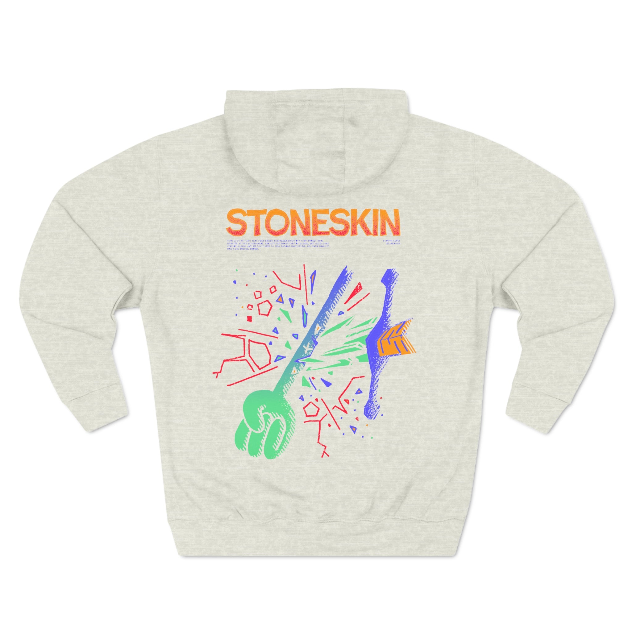 Stoneskin | Premium Pullover Hoodie - Hoodie - Ace of Gnomes - 29922340809236282777