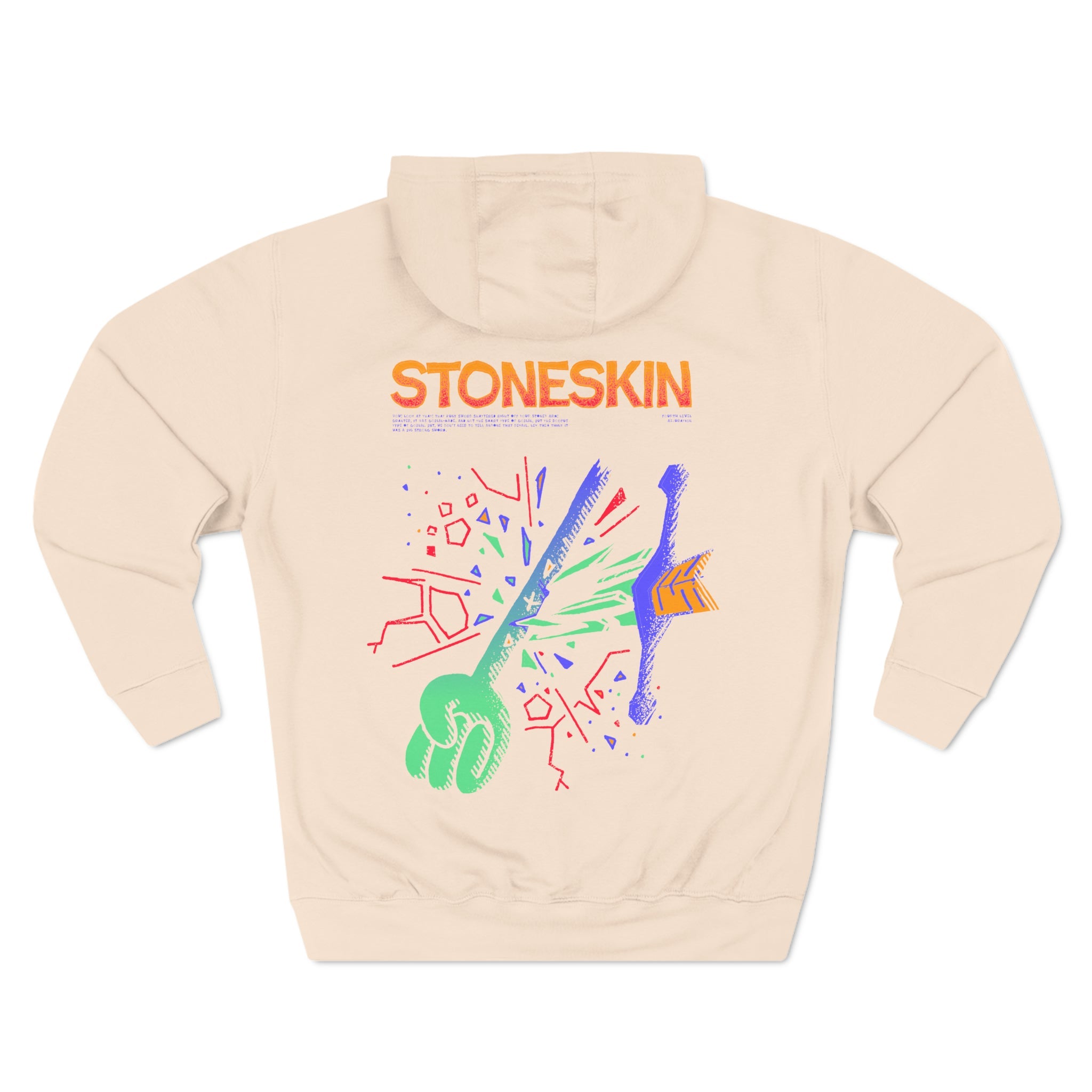 Stoneskin | Premium Pullover Hoodie - Hoodie - Ace of Gnomes - 22629829654801807907