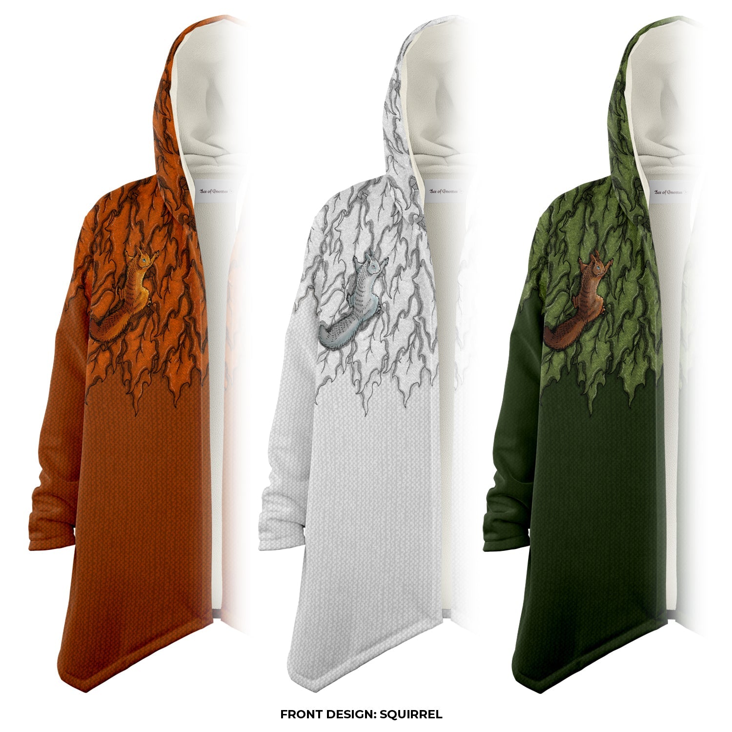 The Druid | Customizable Microfleece Cloak - Ace of Gnomes -