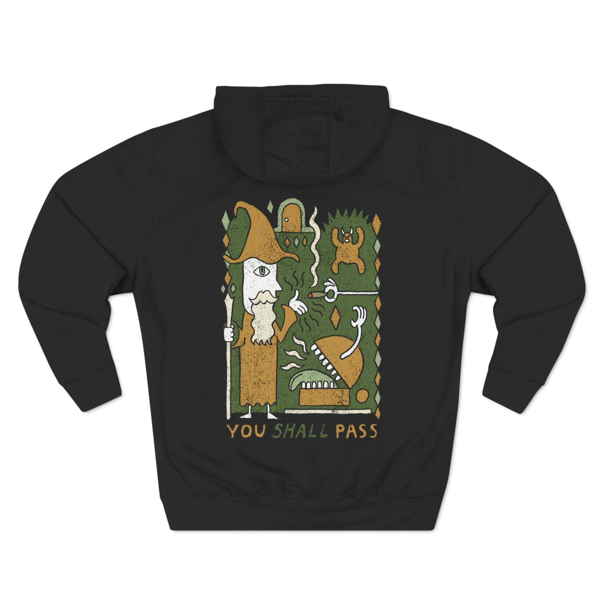 You Shall Pass | Premium Pullover Hoodie - Hoodie - Ace of Gnomes - 32664506622471530679